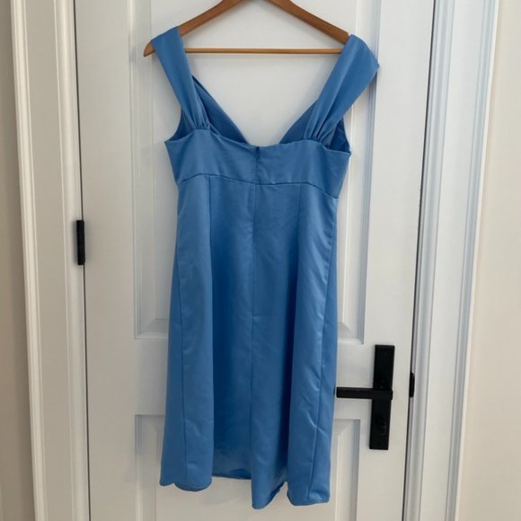 After Six Blue Dress - Picture 2 of 5